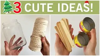 Try These Ideas at Home and Have Fun! With Few Materials!