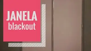 🏡 JANELA BLACKOUT | DIY by Priscylla Autran