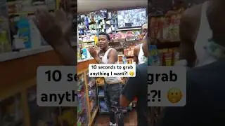 10 seconds to grab anything I want?! 🫢👀 