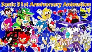 Sonic 31st Anniversary Animation 