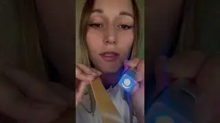 Осмотр горла АСМР доктор 