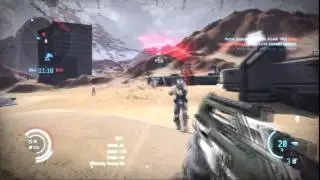 Dust 514 Beta: 2 Players, 50 Kills, 7 Minutes (Ambush Gameplay)
