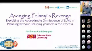 Avenging Polanyi's Revenge  (Virtual NCARAI Symposium, Wednesday, September 6, 2023 at noon ET)
