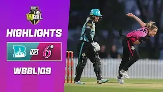 Brisbane Heat v Sydney Sixers | WBBL|09