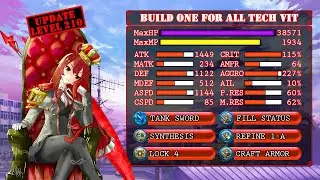 Build Update | BS TECH VIT 6 in 1 Level 210 [Toram Online]
