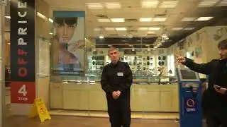 Как пройти в магазин Ашанти от метро Марьино – проход 3