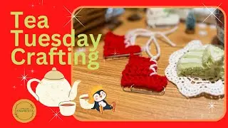 #teatuesday @lifewithpatti9531 @kathysfavoritethings  Crochet Iceskates