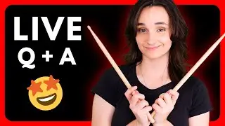 🔴 Live Q&A - Drum Question Time!!!!!!!