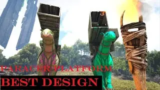 ARK HOW TO BUILD A PARACER TO RAID--COMO CONSTRUIR UN PARACER BLINDADO. 