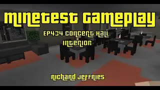 Minetest Gameplay EP434 Concert Hall Interior