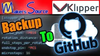 Backup Klipper Configuration to GitHub 