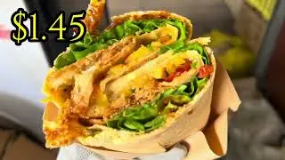 Cost in China: Best Crepe Breakfast Wrap (Jian Bing) Street Food
