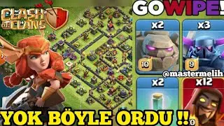 GOWIPE!! HOW TO MAKE GOLEM PEKKA SCALE ATTACKS?? LEGENDARY ARMY?! Clash of Clans