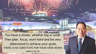 How Henry Sy value the art of not giving up.
