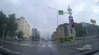 25.08.2018 14:53 ДТП Тюмень Харьковская Одесская