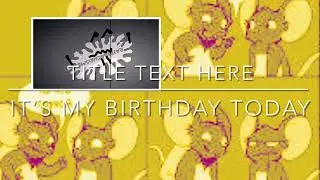 New birthday video sent from my iPad