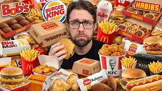 I tried every Fast Food in Brazil and this is how much it cost