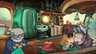 Девчонки-Крабы проходят Deponia 2 "Новое начало"