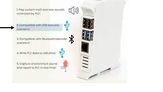 Using USB scanner and other devices with Allen Bradley PLC