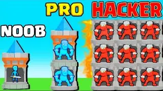 ЭВОЛЮЦИЯ БАШНИ, МАКСИМАЛЬНЫЙ УРОВЕНЬ! | Hero Tower Wars - Castle War Games