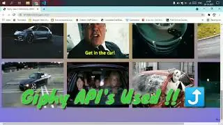 how to use giphy api ? | how to make giphy web application ? | how to make a web page ?