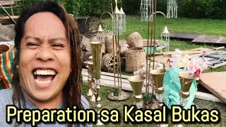 Ito na ang hinihintay na preparation sa kasal bukas ni bembo at donna😱😘/grabe ang bongga😱😱♥️