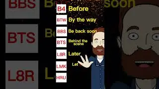 Abbreviations in English I What other abbreviations do you know? I 