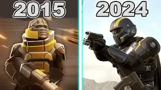 Evolution of Helldivers Games (2015 - 2024)