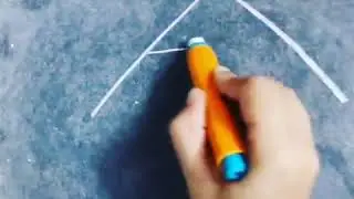 Easy drawing with kids using alphabet 'A' | 'A' अक्षर का उपयोग करके बच्चों के लिए आसान ड्राइंग |