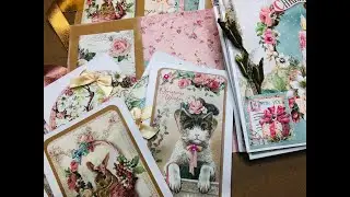Stamperia Pink Christmas Folio's, Tags and Card Kit