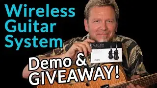 Wireless Guitar System Demo & GIVEAWAY — LEKATO WS-50 Sound Test — 5.8 GHz Wireless