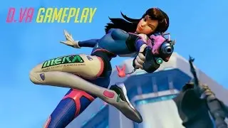 [OW] 2 Ranked Matches from D.VA POV (6 random ppl stack)