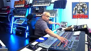 Anthony Rother - The X-Bass - DEKATRON (Studio Session)