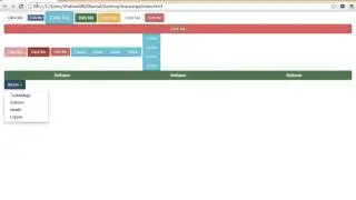 Bootstrap Drop Down Button