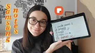 SAMSUNG NOTES en 2024 📓 || Apuntes digitales con Samsung Galaxy Tab S6 lite