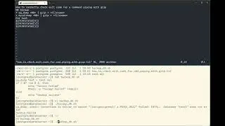 How to correctly check exit code for a command piping with gzip in bash