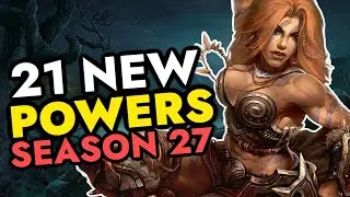 NEW POWERS, BUFFS, UPDATES | SEASON 27 DIABLO 3 PATCH 2.7.4 PTR BUILD GUIDE