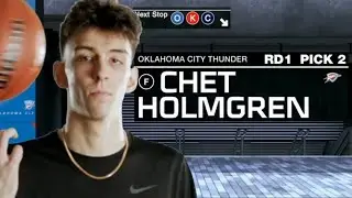 2022 NBA Draft: OKC Thunder Draft Chet Holmgren