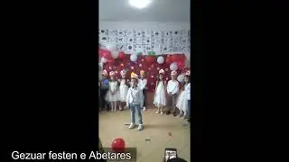 Festa e Abatares. Klasa e pare SH.M.B. "Karl Gega" Balldre. Mesuese kujdestare: Prena Luka