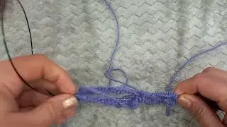 МК набор петель ,вывязывание пагаленка методом Magic loop.( 1часть)
