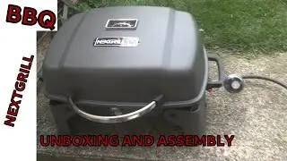 Nexgrill 1-Burner Portable Propane Table Top BBQ | Unboxing and Assembly