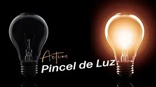 Action Pincel de Luz para Photoshop!