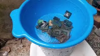 Отходы в доходы, попытка аффинажа подложек с мостов.Часть1.