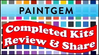 Paint Gem ~ Completed Kits ~ Doors and Birthstones