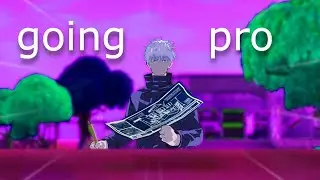 Gojo going PRO in Fortnite