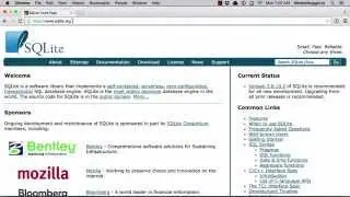 SQLite: Overview