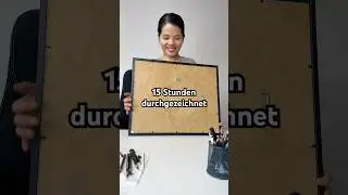 15 Stunden durchgezeichnet: Großeltern halten Enkelkind im Arm. Portrait mit Verstorbenen #sketchus