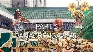 PART 3... GRAND FLOAT PARADE 2025 PANAGBENGA FESTIVAL BAGUIO CITY #flowerfestival