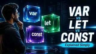 JavaScript Variables Explained | var vs let vs const (Finally Made Simple)