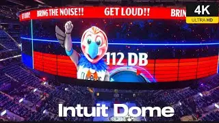 $2 Billion Arena! The New LA Intuit Dome🏀(4K)